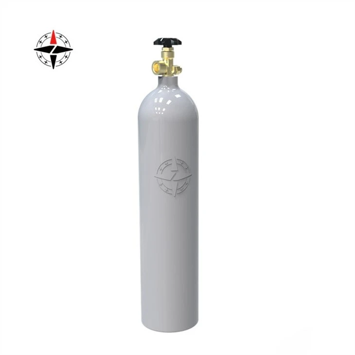 Noble gas cylinders
